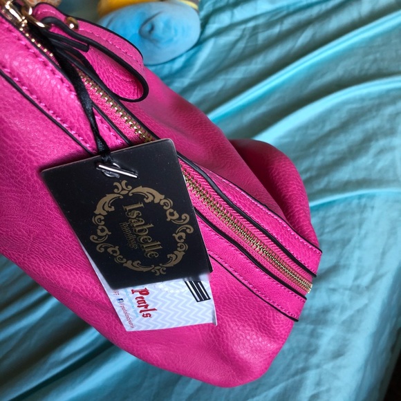 Hot pink shoulder bag - Picture 5 of 5